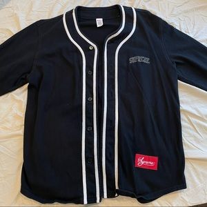 ⚡️SOLD ⚡️Supreme Color Blocked Baseball Top